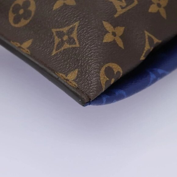 LOUIS VUITTON Monogram Pacific Split Sacoche Shoulder Bag Blue M43854 Auth KD201 - Picture 5 of 16